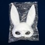 Маска Кролик PlayBoy Lux (белая)