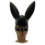 Маска Кролик PlayBoy Lux (черная)