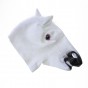 Маска латексна Кінь (біла)