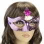 Венецианская маска Луиза (фиолетовая)
