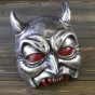 Полумаска Демон (серебро)