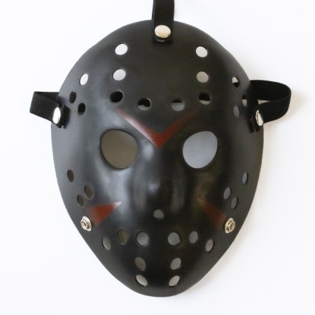 Маска Джейсона пластик (черная)