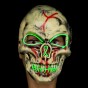Маска Череп кривавий з зеленим