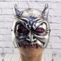 Полумаска Демон (серебро)