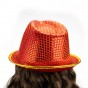 Шляпа Диско Твист (красная)