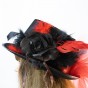 Капелюх Стимпанк Леді Роузвуд 13299 (червоний)