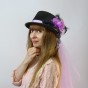 Капелюх Стимпанк Леді Роузвуд 13300 (бузкова)