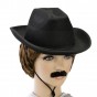 Капелюх дитячий Ковбой фетр (чорний)