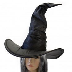 Шляпа Ведьмы с большими полями (черная)