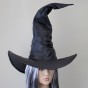 Шляпа Ведьмы с большими полями (черная)