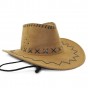 Капелюх Ковбоя замша (бежевий)