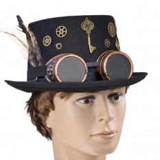 Капелюх Стимпанк Інженер Джеймі 9127