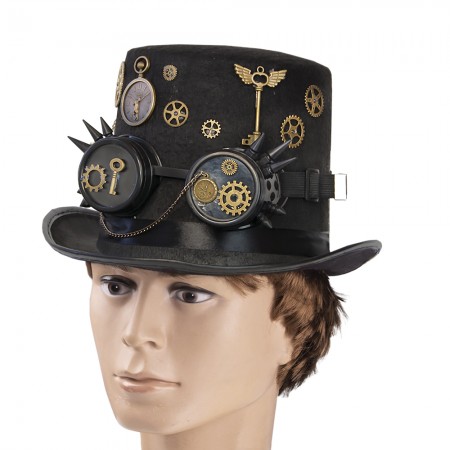 Капелюх Стимпанк Ракетник Хайд 11256