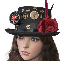 Капелюх Стимпанк Дослідник Глорія 9128