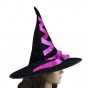 Шляпа Ведьмы с лентой розовой