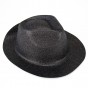 Шляпа детская Мафия блестящая (черная)