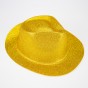 Шляпа детская Мафия блестящая (золото)