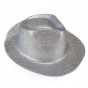 Шляпа детская Мафия блестящая (серебро)