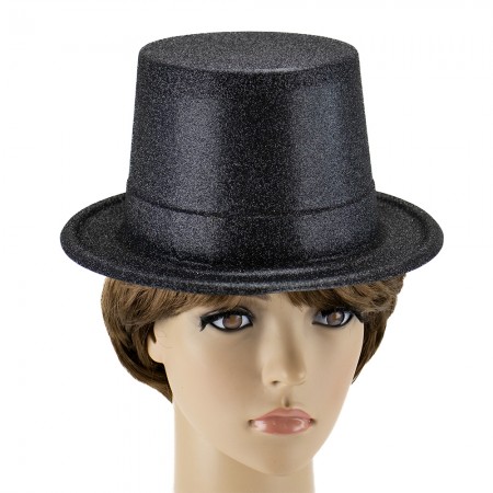 Капелюх Циліндр блискучий (чорний)