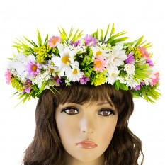 Украинский веночек объемный на голову Иванка 13155