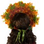 Український осінній вінок високий на голову Дари Лісу 11992