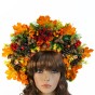 Український осінній вінок високий на голову Дари Лісу 11992