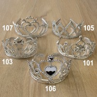 Корона новогодняя Принцесса 1шт в ассортименте