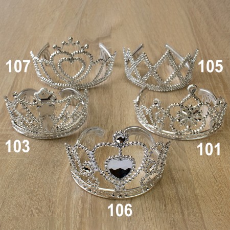 Корона новогодняя Принцесса 1шт в ассортименте