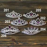 Корона детская для девочек 1шт в ассортименте