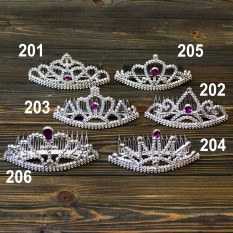 Корона детская для девочек 1шт в ассортименте