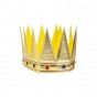 Корона детская Самоцветы (золотая)