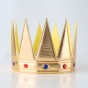 Корона детская Самоцветы (золотая)