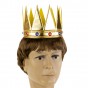 Корона детская Самоцветы (золотая)