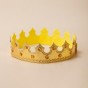 Корона детская Цитрин (золотая)
