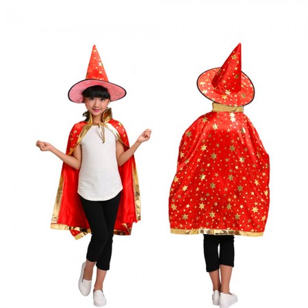 Маскарадний костюм Чарівник (червоний)