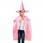 Маскарадний костюм Чарівник (рожевий)