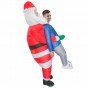 Надувний костюм Обійми Санти
