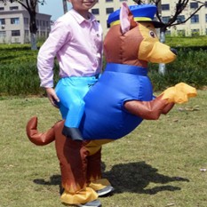 Надувной костюм Всадник на Собаке FZ1784