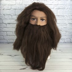 Парик с бородой Чародей Хагрид