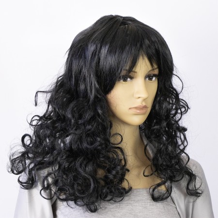 Парик Волнистый (черный)