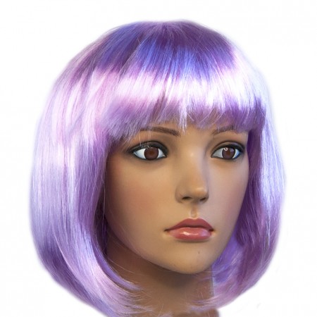 Парик Каре (лиловый)