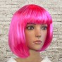 Парик Каре (розовый)