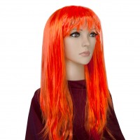 Перука Рівна (помаранчева)