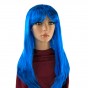 Парик Ровный (синий)