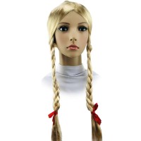 Парик Две косы (блонд)