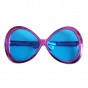 Очки Гигант круглые Металлик (фиолетовые)