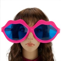 Очки Гигант Губы (фуксия)