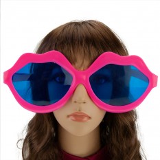 Очки Гигант Губы (фуксия)