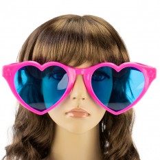 Очки Гигант Сердце (фуксия)