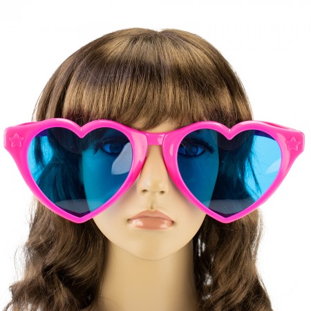 Очки Гигант Сердце (фуксия)